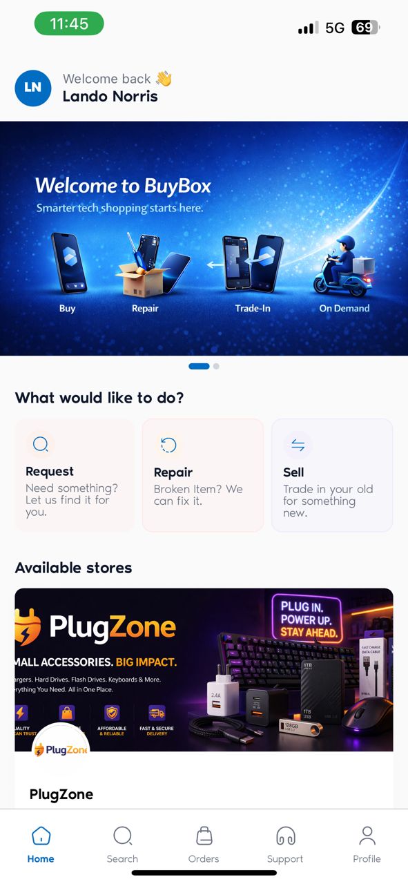 BuyBox app